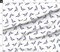 Various Fabrics by the Yard or Fat Quarter Gray Pigeon Birds Animals New York Urban City Kids White Whimsical Custom Printed Fabric by Spoonflower